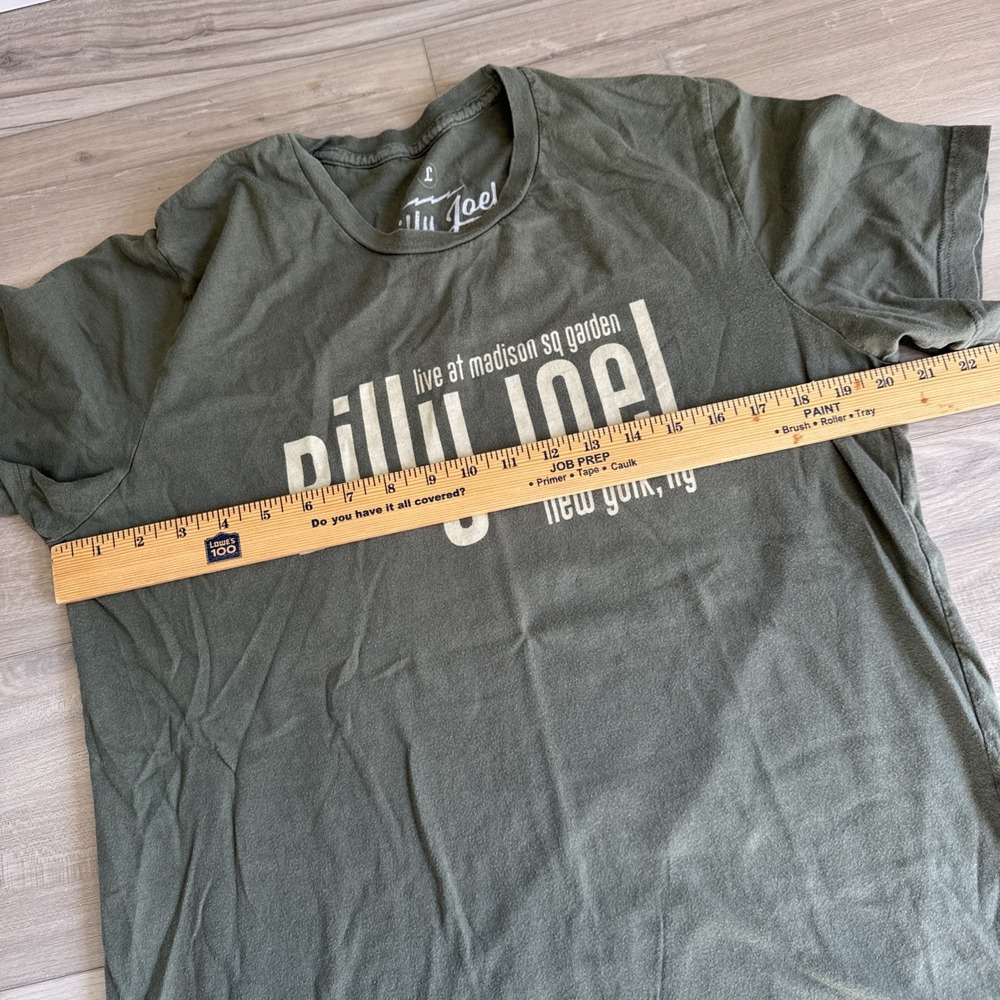 Billy Joel Live At Madison Square Garden NYC Jan 24 2019 Tour Shirt Women's L - Picture 4 of 7